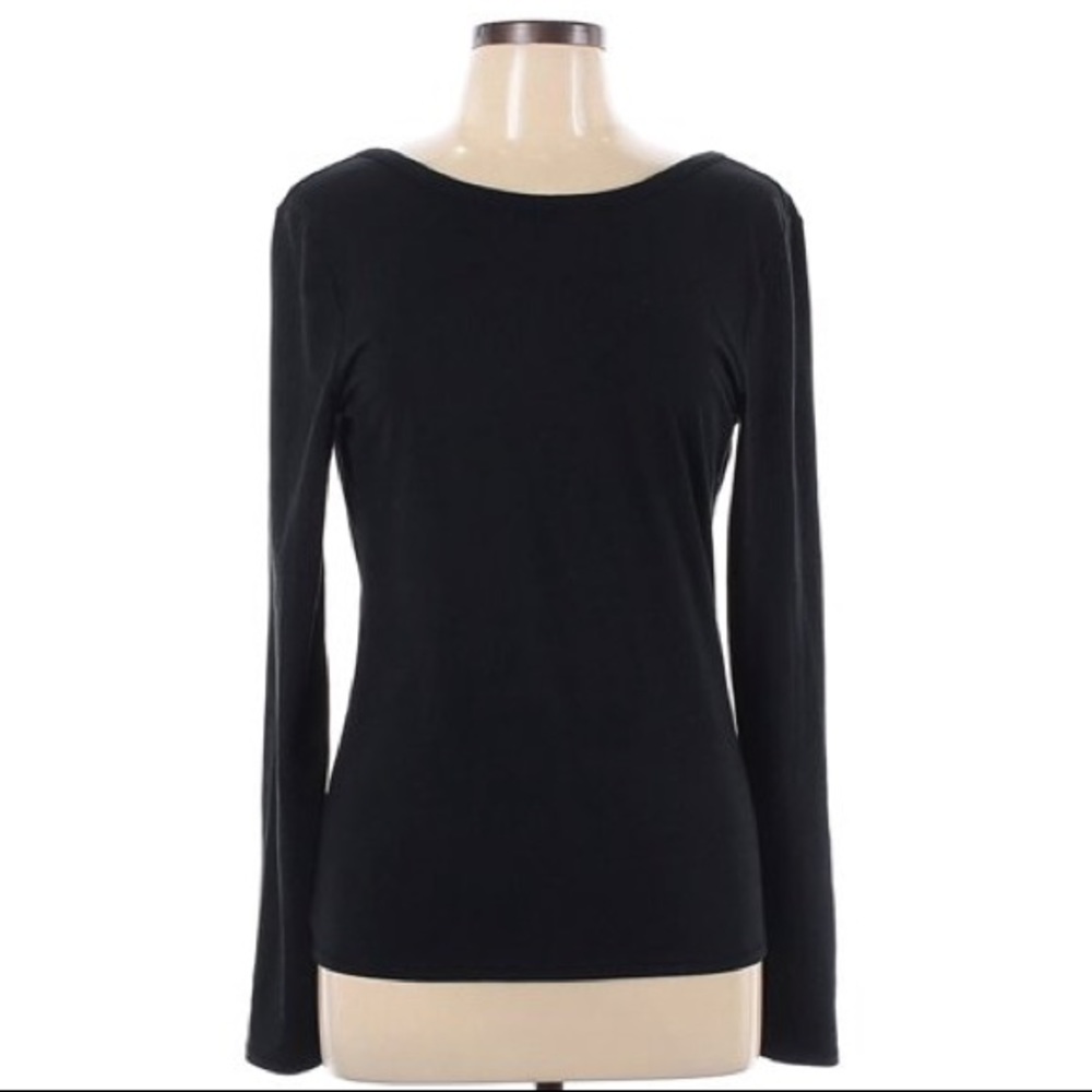 Victoria’s Secret V Tee Shop boatneck long sleeve